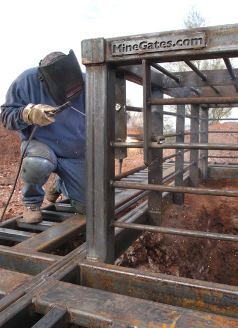 Final Cupola Bat Gate Welding